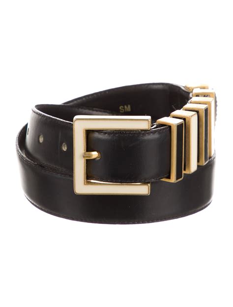 dior leather belt